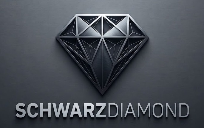 Schwarz Diamond logo: a faceted diamond above the name SCHWARZDIAMOND